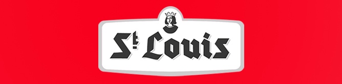 belgisches Bier St Louis Kriek Lambic Kirschbier Brauerei Logo