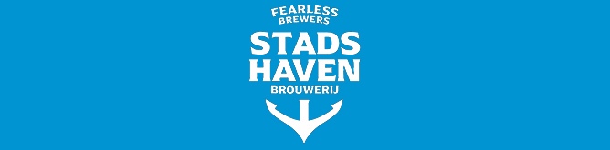 niederländisches Bier Stads Haven Octopus Blond 0,4 % Brauerei Logo