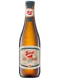 österreichisches Bier Columbus 1492 Stiegl Brauerei in der 33cl Bierflasche