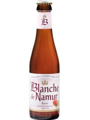 belgisches Bier Blanche de Namur Rosé in der 33 cl Bierflasche
