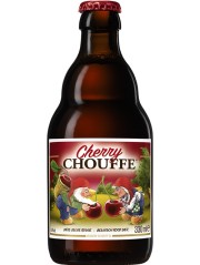 belgisches Bier Cherry Chouffe in der 33 cl Bierflasche