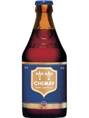 belgisches Bier Chimay Bleue in der 33 cl Bierflasche