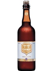 belgisches Bier Chimay Cinq Cents Bierflasche in der 0,75 l Flasche