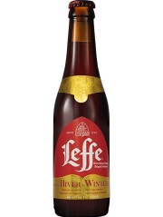 belgisches Bier Leffe Winter in der 33 cl Bierflasche Bier kaufen