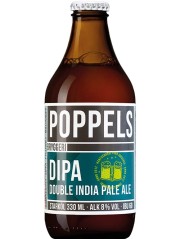 schwedisches Bier Poppels DIPA in der 0,33 l Bierflasche Bier kaufen