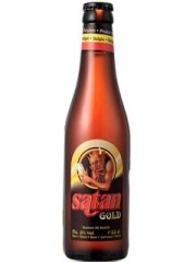 belgisches Bier Satan Gold in der 33cl Bierflasche