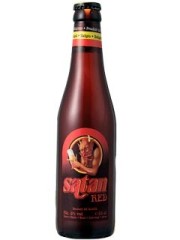 belgisches Bier Satan Red in der 33cl Bierflasche